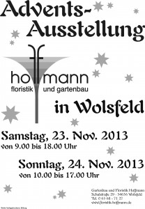 Plakat Advent 2013